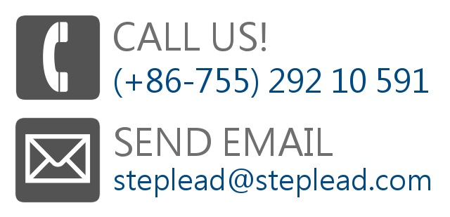 Tel. (+86-755) 83143479. Email: steplead@steplead.com
